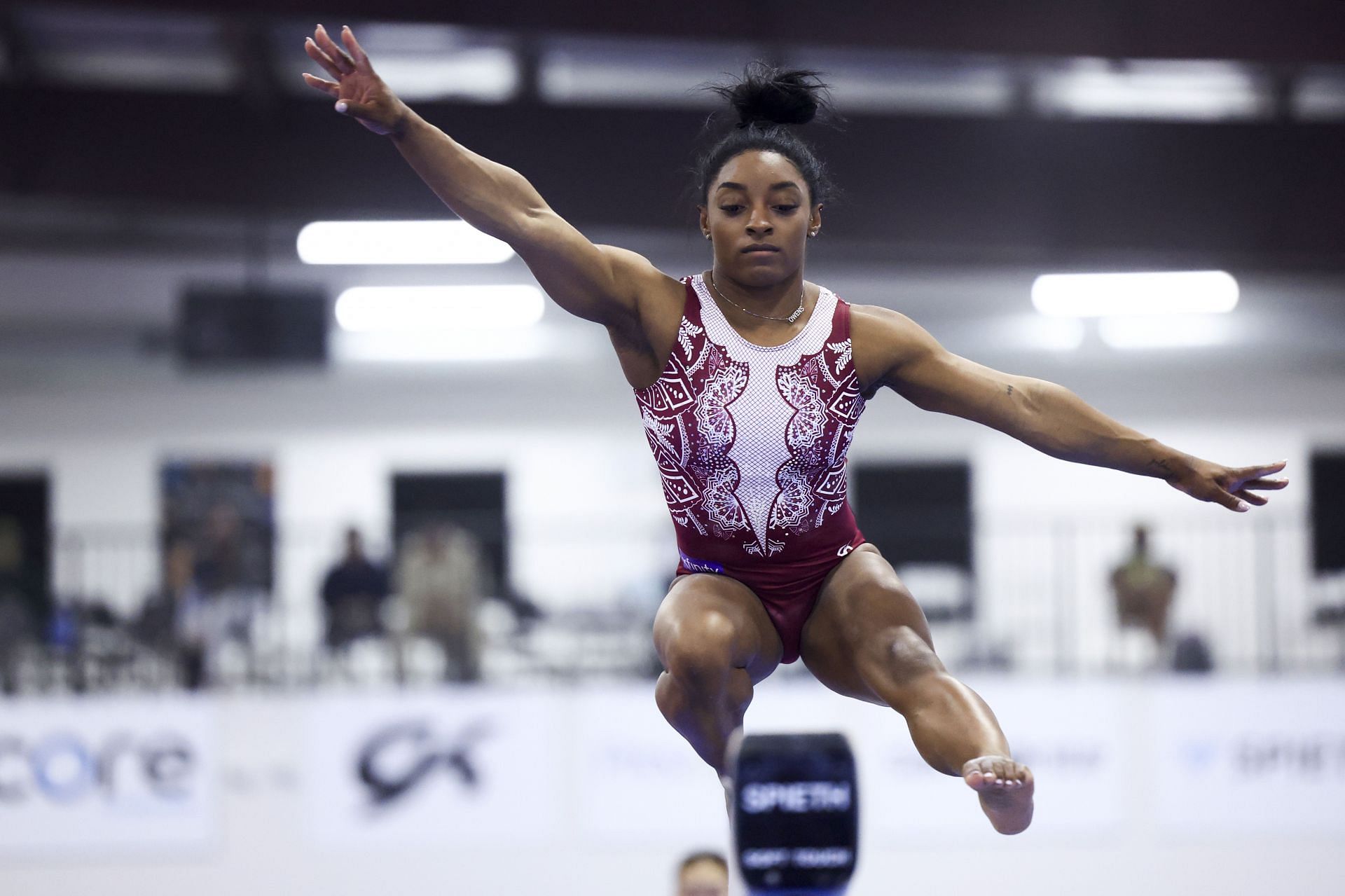 Simone Biles at USA Gymnastics Women's National Team Media Days - Source: Getty